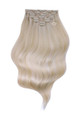 Iced Latte - Invisible 20" Deluxe Clip In Remy Human Hair Extensions 200g